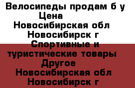 Велосипеды продам б/у › Цена ­ 4 000 - Новосибирская обл., Новосибирск г. Спортивные и туристические товары » Другое   . Новосибирская обл.,Новосибирск г.